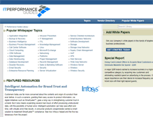 Tablet Screenshot of itperformanceguides.com